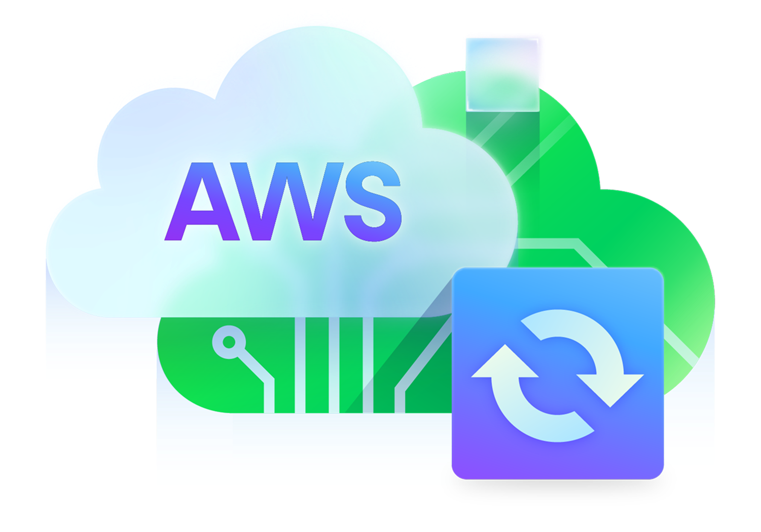 Vdc for aws hero illustration