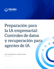 Preparación empresarial de IA: controles de datos y recuperación para agentes de IA