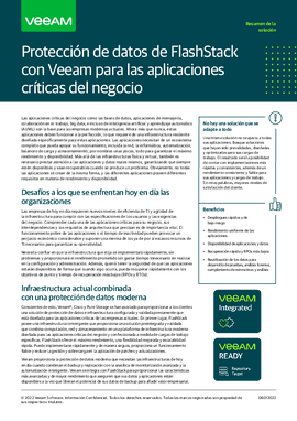 Protección de datos de FlashStack con Veeam