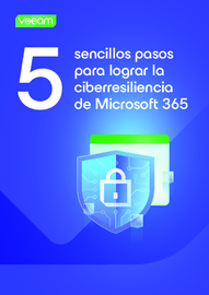 5 pasos para la ciberresiliencia de Microsoft 365