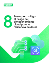 8 Pasos para mitigar el riesgo del almacenamiento cloud para la resiliencia de datos