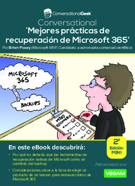 Conversational Mejores prácticas de recuperación de Microsoft 365 (Edición mini)