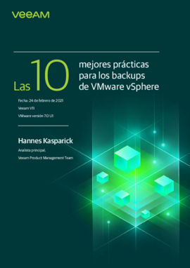 Las 10 mejores prácticas para los backups de VMware vSphere