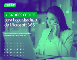 7 razones críticas para hacer backup de Microsoft 365