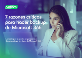 7 razones críticas para hacer backup de Microsoft 365