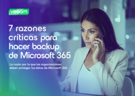 7 razones críticas para hacer backup de Microsoft 365