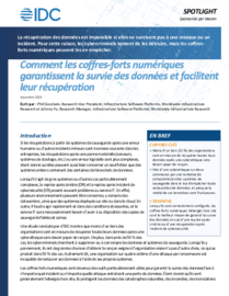 Comment les cyber-coffres-forts peuvent garantir la survie absolue des données et permettre une restauration complète