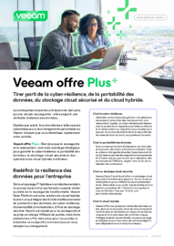 Veeam offre Plus+ : L’avenir de la résilience des données