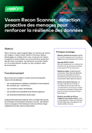 Veeam Recon Scanner : détection proactive des menaces pour renforcer la résilience des données