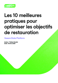 10 meilleures pratiques pour améliorer les objectifs de restauration