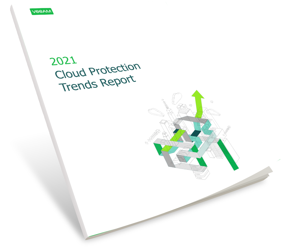 Cloud protection trends 2021 report cover