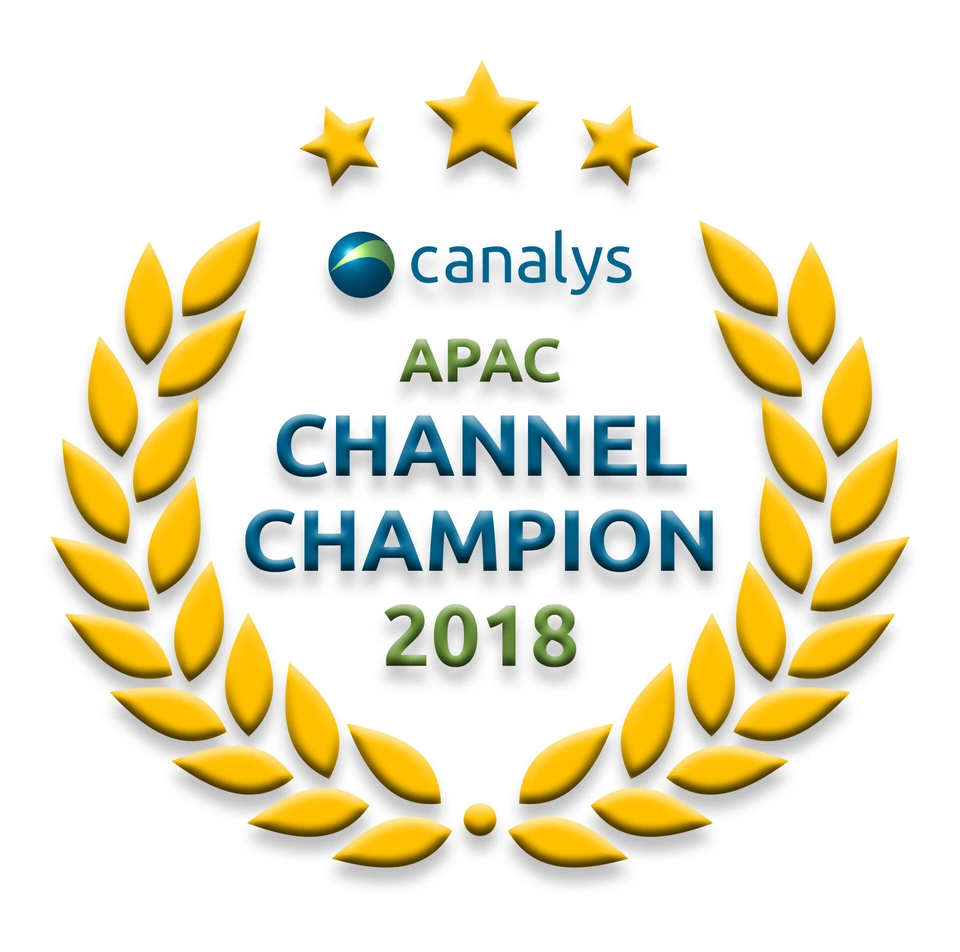 Veeam came in at the top again in the Champions category in the Canalys Leadership Matrix!