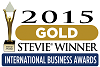 Veeam has been awarded three GOLD and two SILVER prestigious 2015 Stevie International Business Awards