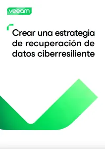 Portada del white paper sobre la creación de una estrategia de recuperación de datos ciberresiliente