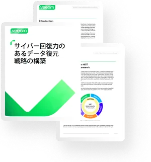 「サイバー回復力のあるデータ復元戦略の構築」ホワイトペーパー、プレビュー