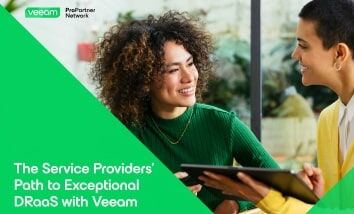 The Service Providers’ Path to Exceptional DRaaS with Veeam e-book cover