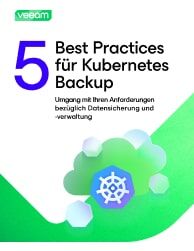 Whitepaper 5 Best Practices für Kubernetes-Backup