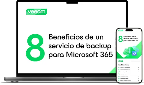 portada de 8 Benefits of a Backup Service for Microsoft 365