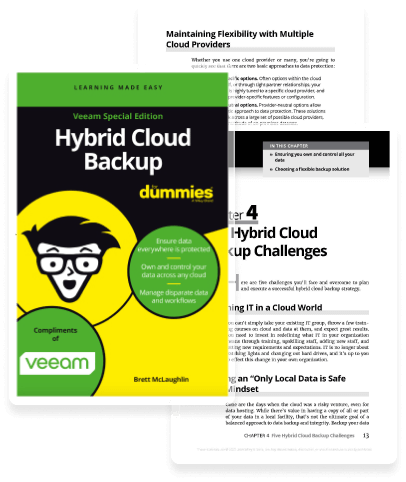 Hybrid Cloud Backup for Dummies E-Book