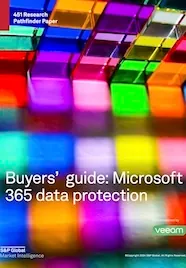 Microsoft 365 Data Protection Buyers’ Guide - cover