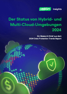 Research Brief: „Der Status von Hybrid- und Multi-Cloud-Umgebungen im Jahr 2024“ (Titelblatt)
