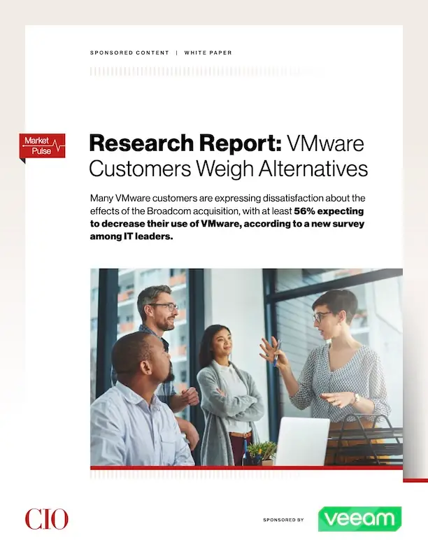 White paper cover - Research Report: VMware Customers Weigh Alternatives