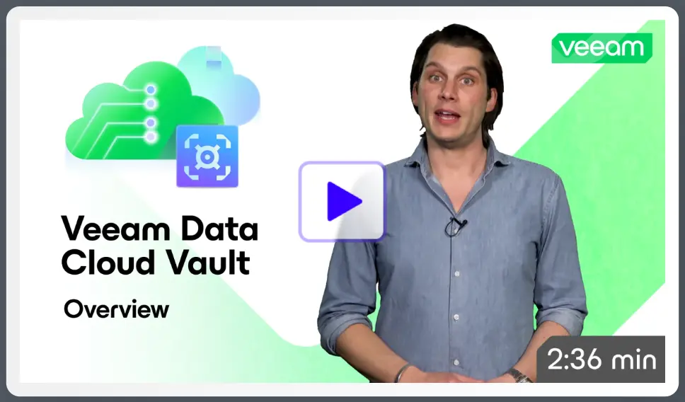 Veeam Data Cloud Vault