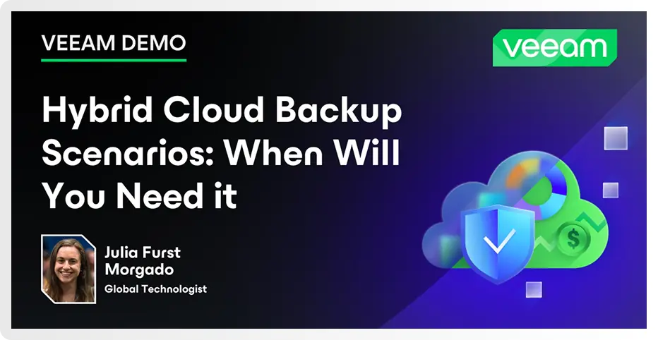 When will you need hybrid cloud backup