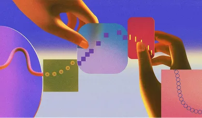 AI-powered ransomware defense system visualization.