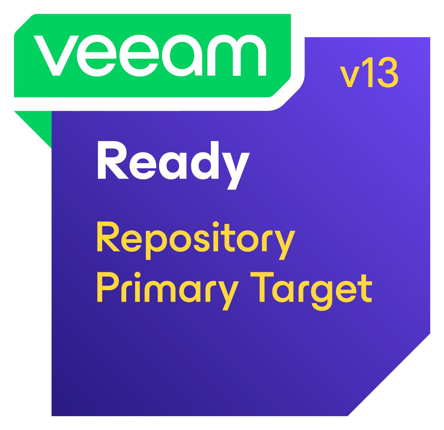 Veeam Ready Repository - Primary Target