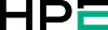 Hpe logo with green