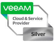 Veeam propartner cloud service provider silver main logo pp