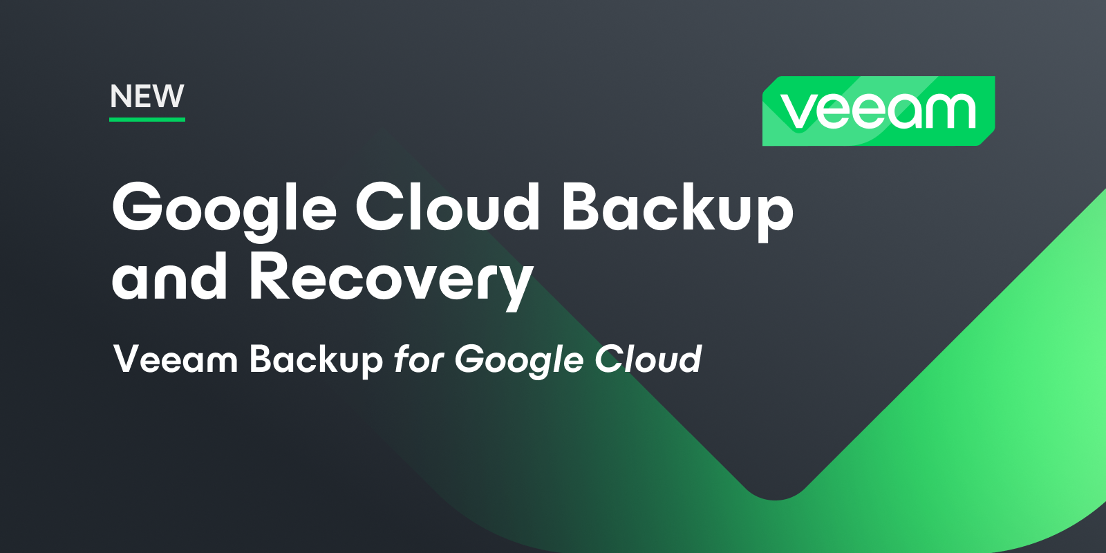 Backup Da Veeam Para Google Cloud: Rápido E Seguro