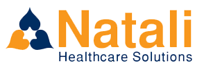 Natali english logo color