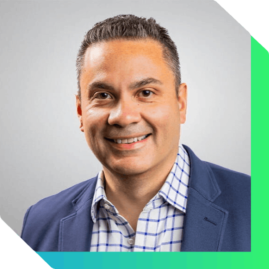 A headshot of Tony Colon, Veeam CCO