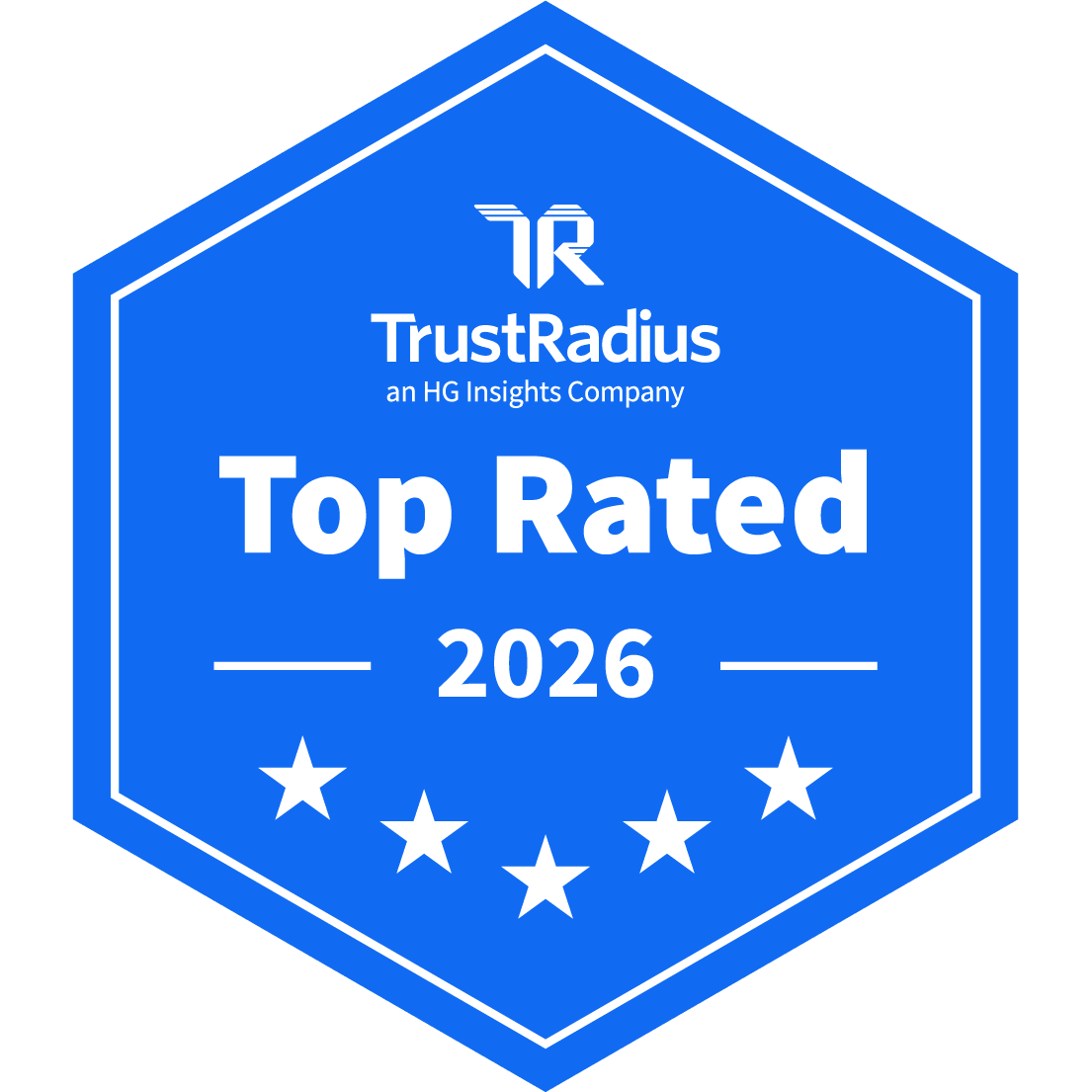 Top rated 2026 badge