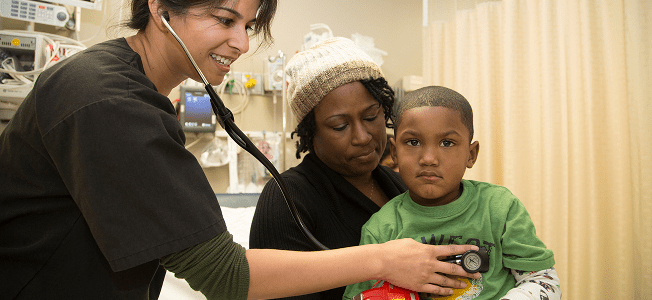 UI Health hospital building representing patient care and healthcare IT security.