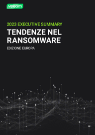 2023 Executive Summary: Tendenze nel ransomware - Edizione Europa