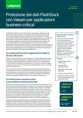 Protezione dei dati FlashStack con Veeam