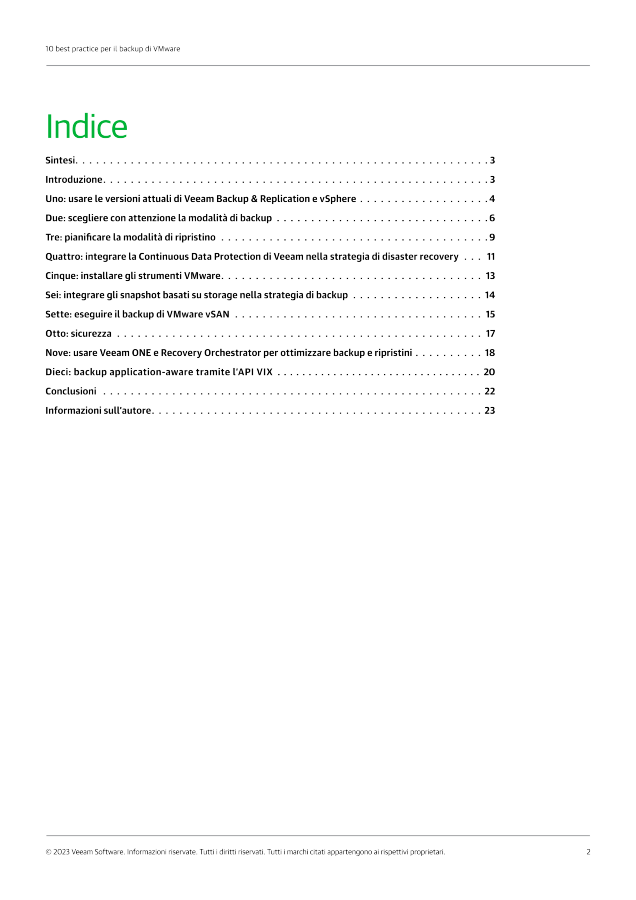 vmware veeam backup best practices