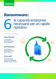 Ransomware: 6 capacità enterprise necessarie per un rapido ripristino