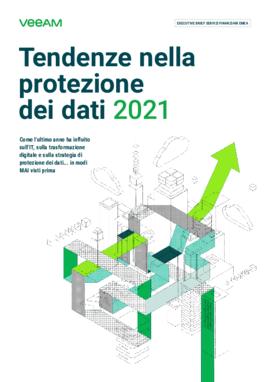 Executive brief sulle tendenze nella protezione dei dati 2021 per i servizi finanziari EMEA