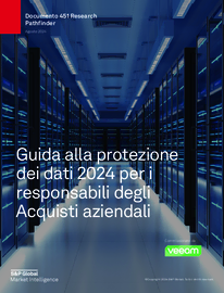 451 Research: Guida alla protezione dei dati 2024 per aziende acquirenti