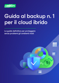 Guida al backup n. 1 per il cloud ibrido