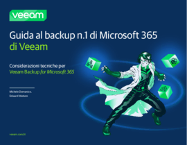 Guida al backup n.1 di Microsoft 365 di Veeam
