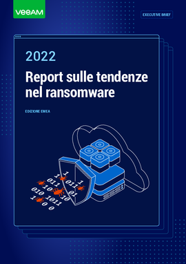 Executive Brief del report sulle tendenze nel ransomware 2022 edizione EMEA