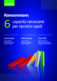Ransomware: 6 capacità necessarie per ripristini rapidi