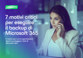 7 motivi critici per eseguire il backup di Microsoft 365