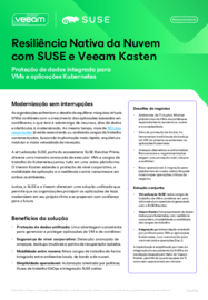 Resilienza nativa per il cloud con SUSE e Kasten