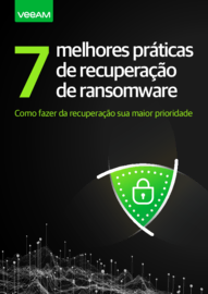 7 melhores práticas de recuperação de ransomware